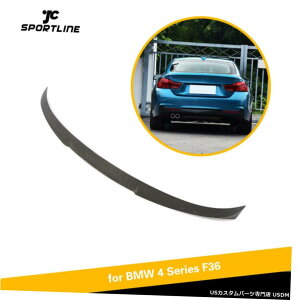 GAp[c J[{t@Co[AgNX|C[ECÔ߂BMW F36 420I 428i 435iON[y13-18 Carbon Fiber Rear Trunk Spoiler Wing For BMW F36 420i 428i 435i Gran Coupe 13-18