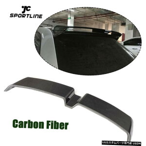 エアロパーツ アウディA1 2Door 2010年から2014年車のリアルーフスポイラーウイングカーボンファイバー工場のための適合 Fit for Audi A1 2Door 2010-2014 Car Rear Roof Spoiler Wing Carbon Fiber Factory