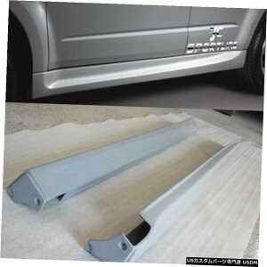 GAp[c XotHX^[STI 08-10hPÛ߂̃TChXJ[ggBodykitX|C[tBbg Side Skirts Trim Bodykit Spoilers Fit for Subaru Forester STI 08-10 Unpainted PU