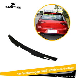GAp[c A[tX|C[gbvEBhEEBOɂĂVWSt7 /St7.5 2014N2020NObV[ubN Rear Roof Top Spoiler Window Wing For VW Golf 7 /Golf 7.5 2014-2020 Glossy Black