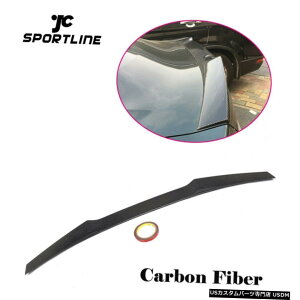 GAp[c tH[h}X^OGTN[ŷ߂̒Yf@ێԂ̃AgNX|C[ECOtBbg15-16 Carbon Fiber Car Rear Trunk Spoiler Wing Fit for Ford Mustang GT Coupe 15-16