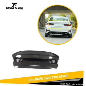 GAp[c BMW 320iG20 330I M340i 19+AgNbhJo[{fBLbggJ[{t@Co[̏ꍇ For BMW G20 320i 330i M340i 19+ Rear Trunk Lid Cover Body Kit Trim Carbon Fiber