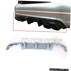 �G�A���p�[�c �����Z�f�X�x���cW204 C63 AMG 08-11���h���p�����f�B�t���[�U�[�o���p�[�X�|�C���[�t�B�b�g Rear Diffuser Bumper Spoilers Fit for Mercedes Benz W204 C63 AMG 08-11 Unpainted