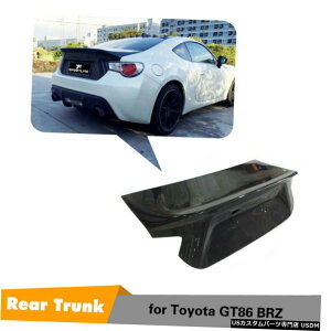 GAp[c J[{t@Co[AgNbh{fBLbggg^86XoBRZ 2013N2020N Carbon Fiber Rear Trunk Lid Body Kit Trim For Toyota 86 Subaru BRZ 2013-2020