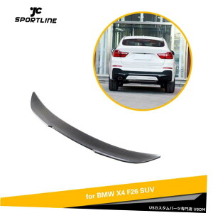 GAp[c Ԃ̃AgNX|C[gNbhEBOpBMW X4F26 14-17Yf@ۍH Car Rear Trunk Spoiler Boot Lid Wing For BMW X4 F26 14-17 Carbon Fiber Factory