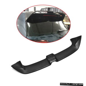 GAp[c VWStVII 7 GTIAvɓK; RAX|C[ROOREBhEEBOFRPhC Fit for VW GOLF VII 7 GTI R Rear Roor Spoiler Window Wing FRP Unpainted Refit