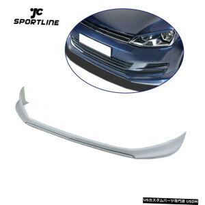 GAp[c I[gtgop[`bvX|C[{fBLbgtHNX[QVWSt7 VII 7 14-16 Auto Front Bumper Chin Lip Spoiler Body Kit For Volkswagen VW Golf 7 VII 7 14-16