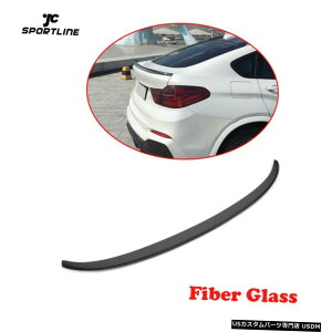 GAp[c tBbĝ߂BMW X4 14-17Au[ggNX|C[ECOt@Co[OXubNH Fit For BMW X4 14-17 Rear Boot Trunk Spoiler Wing Fiber Glass Black Factory