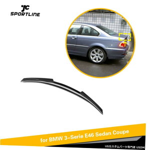 GAp[c J[{t@Co[AbhX|C[ECÔ߂BMW E46 325I 328iN[y330I 1999N2006N Carbon Fiber Rear Lid Spoiler Wing For BMW E46 325i 328i 330i Coupe 1999-2006