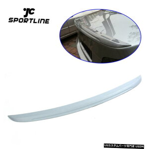 �G�A���p�[�c BMW E60�Z�_���p���A�g�����N�X�|�C���[���b�v�E�B���O���h��PU�t�B�b�g2005�N����2008�N Rear Trunk Spoiler Lip Wing Unpainted PU Fit for BMW E60 Sedan 2005-2008