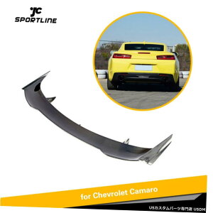 GAp[c J[{t@Co[Aӂu[gSpoierEBOtBbĝ߂̃V{[J}N[y16UP Carbon Fiber Rear Lid Boot Spoier Wing Fit For Chevrolet Camaro Coupe 16UP