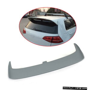 GAp[c tHNX[QVWStVII MK7 2014UPpFRPhAX|C[ECObvtBbg FRP Unpainted Rear Spoiler Wing Lip Fit for Volkswagen VW Golf VII MK7 2014UP