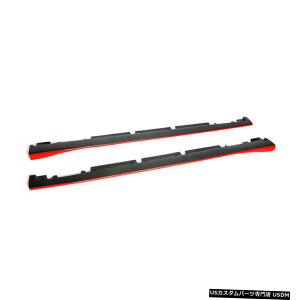 GAp[c 2PCSJ[{TChXJ[ĝ߂ɃxcA200 A45 AMG CLA 250 CLA45 AMG 13-18bhC 2PCS Carbon Side Skirts For Benz A200 A45 AMG CLA 250 CLA45 AMG 13-18 Red Line