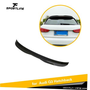 GAp[c tBbĝ߂̃AEfBQ3 2013N2018NJ[A[tX|C[e[gbvEBOObV[ubNABS Fit For Audi Q3 2013-2018 Car Rear Roof Spoiler Tail Top Wing Glossy Black ABS