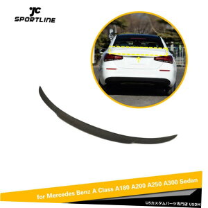 GAp[c AX|C[u[gӂEBȌꍇxcV177 Z177 A220Z_2019N2020NJ[{t@Co[ Rear Boot Spoiler Lid Wing For Benz V177 Z177 A220 Sedan 2019-2020 Carbon Fiber