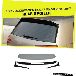 GAp[c tHNX[QVWSt7 MK7GTI R 14-17pA[tX|C[bvEBOtBbg Rear Roof Spoiler Lip Wing Fit for Volkswagen VW Golf 7 MK7 Non-GTI R 14-17