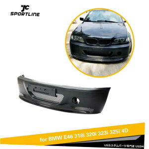 GAp[c tgop[{fBLbgW /J[{tgbvtBbĝ߂BMW E46 320i325I 330I 9804 Front Bumper Body Kit W/Carbon Front Lip Fit For BMW E46 320i 325i 330i 98-04