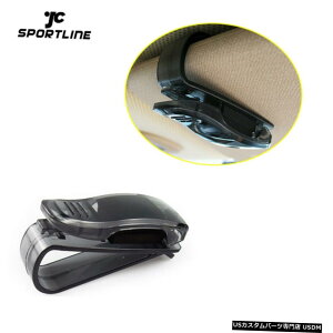 GAp[c Ԃ̃ToCU[ዾTOXJ[h`Pbgy[p[z_[Nbvjo[T Black Car Sun Visor Glasses Sunglasses Card Ticket Paper Holder Clip Universal