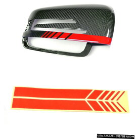 エアロパーツ レッドカーリアビューミラーステッカーデカールのためにメルセデスベンツBMWアウディスバルレクサス Red Car Rear View Mirror Sticker Decal For Mercedes-Benz BMW Audi Subaru Lexus
