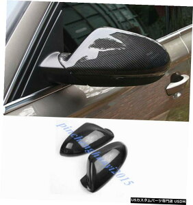GAp[c J[{t@Co[TChhAobN~[Jo[ĝ߂ɃAEfBA6 C7 2012N2018N Real Carbon Fiber Side Door Rearview Mirror Cover Trim For Audi A6 C7 2012-2018