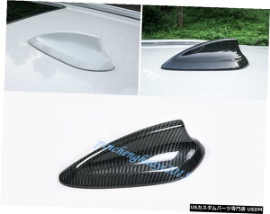 GAp[c J[{t@Co[J[̂ӂЃAeiJo[BMW X3 G01 X4 G02 18-19 Real Carbon Fiber Car Roof Shark Fin Antenna Cover For BMW X3 G01 X4 G02 18-19