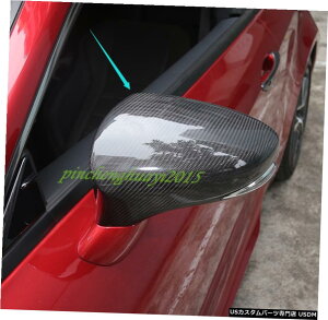 GAp[c 2PCSJ[{t@Co[obN~[Jo[ĝ߂ɃNTXRC200 / 300 2015N2019N 2PCS Real Carbon Fiber Rearview Mirror Cover Trim For Lexus RC200/300 2015-2019