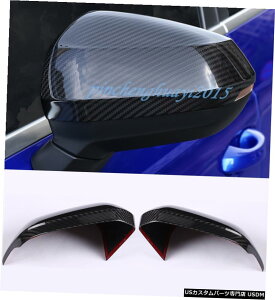 GAp[c J[{t@Co[obN~[Jo[ĝ߂ɃAEfBQ3 2019 2020 Real Carbon Fiber Rearview Mirror Cover Trim For Audi Q3 2019 2020