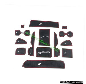 GAp[c g^RAV4 2019N2020N̂߂14PCShAQ[gmXbvpbh̃}bg 14PCS Interior Door Gate Non-slip Pad Mat For Toyota RAV4 2019-2020