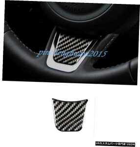 GAp[c {̃J[{t@Co[XeAOzC[̑Jo[ĝ߂ɃWK[F-y[XX761 16-19 Real Carbon Fiber Steering Wheel Decor Cover Trim For Jaguar F-Pace X761 16-19