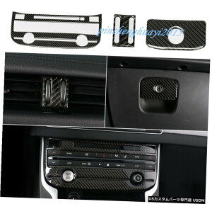 �G�A���p�[�c 3PCS���Y�f�@�ۃZ���^�[�R���\�[�������J�o�[�g�����̂��߂ɃW���K�[XF 16-19 3PCS Real Carbon Fiber Center Console Decorative Cover Trim For Jaguar XF 16-19 �y���s�A���i�z