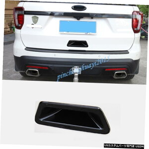 GAp[c tH[hGNXv[[2016-2019ABSAgNnh{EJo[g Black ABS Rear Trunk Handle Bowl Cover Trim For Ford Explorer 2016-2019