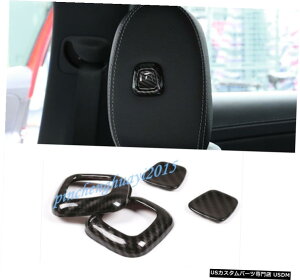 GAp[c J[{t@Co[tgEwbhXg{^Jo[ɃZfXxcW167 2020 GLE Carbon Fiber Front Row Headrest Button Cover For Mercedes Benz GLE W167 2020