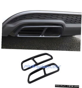 GAp[c 2PCSubN`^rC}t[[pCṽAEfBA6 C7 2016N2019N 2PCS Black titanium Rear Exhaust Muffler Tip End Pipe For Audi A6 C7 2016-2019