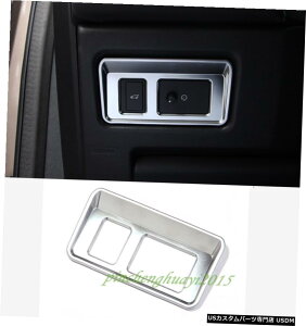 GAp[c W[o[X|[c2016-2019 Chrome̓gNXCb`{^Jo[g Chrome Inner Rear Trunk Switch Button Cover Trim For Range Rover Sport 2016-2019