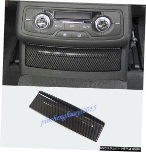 GAp[c J[{t@Co[ÃVK[C^[plJo[ĝ߂ɃAEfBA6 C7 2012N2018N Carbon Fiber Rear Cigarette Lighter Panel Cover Trims For Audi A6 C7 2012-2018