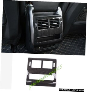 GAp[c W[o[X|[c2014-2017̂߂ɃJ[{t@Co[AGAxgAEgbgJo[g Carbon Fiber Rear Air Vent Outlet Cover Trim For Range Rover Sport 2014-2017