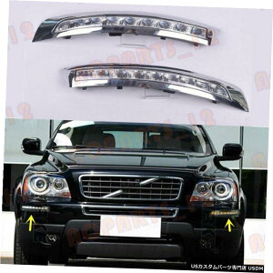 GAp[c L + R{{XC90 2007N2014N̂߂LEDzCg+CG[DRLԑspCg L+R LED White+Yellow DRL Daytime Running Lights For Volvo XC90 2007-2014