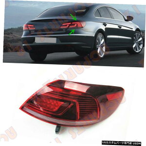 �G�A���p�[�c VW CC 13-17�E�O��LED�e�[�����C�g�u���[�L���C�g�������d���p For VW CC 13-17 Right Outer Side LED Tail Light Brake Light Excluding Bulb