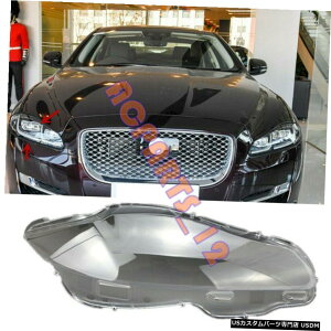 �G�A���p�[�c �W���K�[XJ 2010-2019�̂��߂Ɍ������Ă��������E�������w�b�h���C�g�J�o�[+�O���[ Right Side Transparent Headlight Cover + Glue Replace For Jaguar XJ 2010-2019