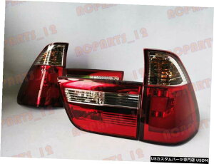 GAp[c BMW X5 E53̂߂2000N2007NԔLEDe[Cgu[LAZuRefiting For BMW X5 E53 2000-2007 Red White LED Tail Light Brake Assembly Refiting