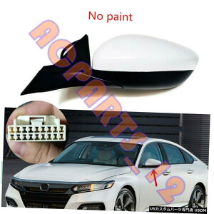 �G�A���p�[�c �z���_�A�R�[�h2018-2019������o�b�N�~���[7Wire /�s���g���p For Honda Accord 2018-2019 Left Primer Rearview Mirror 7Wire/Pin Assembly