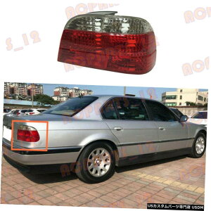 GAp[c BMW 7V[YE38ɂĂ1995N2001NԔETChe[CgdȂ For BMW 7 Series E38 1995-2001 Red White Right Side Tail Light Without Bulb