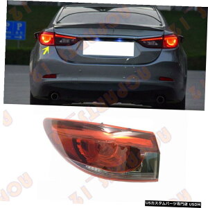GAp[c }c_6 201317̍ݒς݂̍Oe[u[LCggp For Mazda 6 2013-17 High Configured Left Outer Side Tail Brake Light Assembly