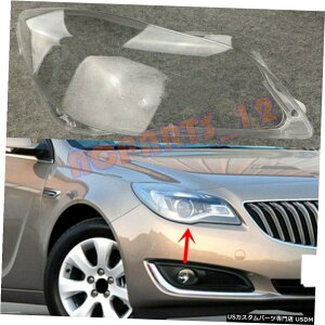 GAp[c ẼwbhCgJo[2014?2016NrCbN[K̂߂̐ڒ܂tĂ铧PC Right Side Headlight Cover Transparent PC with Glue for Buick Regal 2014~2016