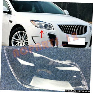 GAp[c ẼwbhCgJo[2009?2013NrCbN[K̂߂̐ڒ܂tĂ铧PC Right Side Headlight Cover Transparent PC with Glue for Buick Regal 2009~2013