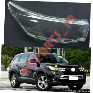 GAp[c E̓ȃwbhCgJo[+ڒ܂́Ag^nC_[̂߂ɌĂ17-19 Right Transparent Headlight Cover + Glue Replace For Toyota Highlander 17-19
