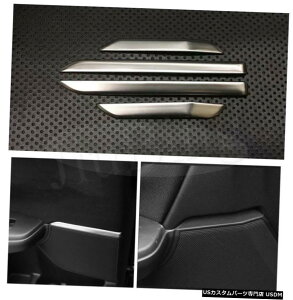 GAp[c 4{̃XeXԂ̃hACi[LoudspeakeJo[gtBbĝ߂̃z_CRV 2017N2018N 4pcs Stainless Car Inner Door Loudspeake Cover Trim Fit For Honda CRV 2017-2018