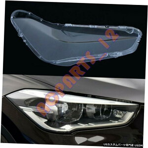 GAp[c ڒ܂1PCŜ߂BMW X1 2016N2019NEwbhCgJo[̎t+ 1Pcs For BMW X1 2016-2019 Right Side Headlight Cover Replacement +With Glue