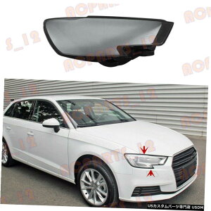 GAp[c ETChNAwbhCgJo[+̂utBbĝ߂̃AEfBA3 20172020-D Right Side Clear Headlight Cover+Glue Replace Fit For Audi A3 2017-2020-D