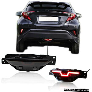 GAp[c g^CHR CHR2016 2017 2018Au[LCgLEDop[Xgbvv邽߂ For Toyota C-HR CHR 2016 2017 2018 Rear Brake Light LED Bumper Stop Lamp Replace